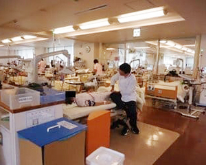 透析室での訓練