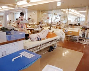 透析室での訓練